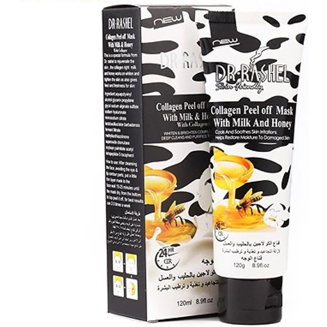 Dr Rashel Milk and Honey Collagen Peel Off Face Mask - 1 or 2 Pack