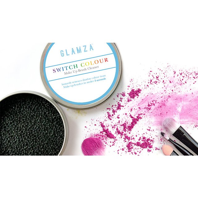 1 or 2-Pack of Make-Up Brush Cleaner Sponges