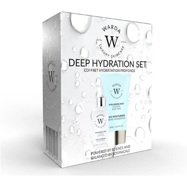 Deep Hydration Moisturiser & Oil Serum Set