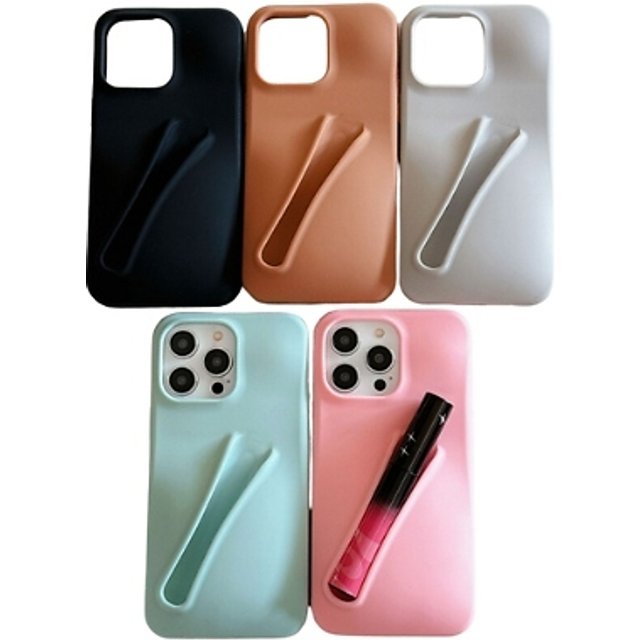 Mobile Phone Case with Lip Balm Holder - 5 Colours, 16 Phone Sizes!