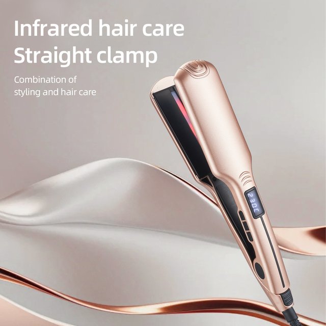 Infrared Hair Straightener For Home Use, Multifunctional Professional Flat Iron