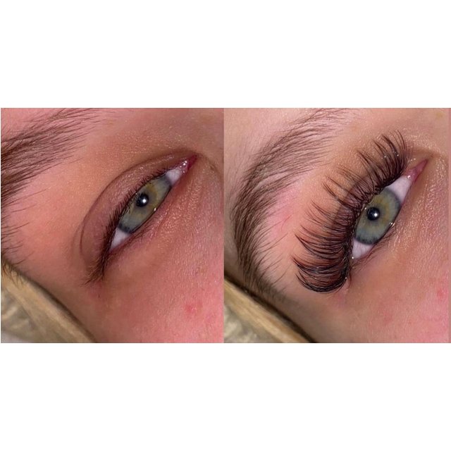 Lash Extensions 1:1- oder 2-3D Volumen mit UV Lampe