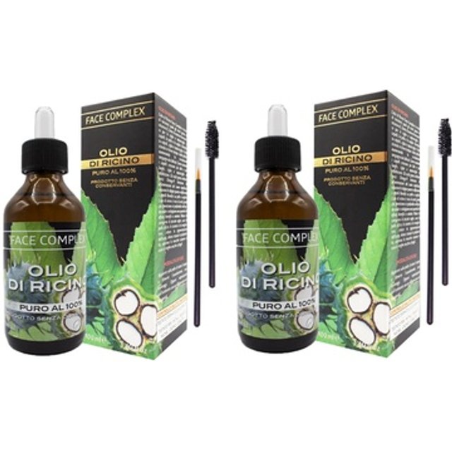 2x Rizinusöl 100 ml mit 2 Applikatoren