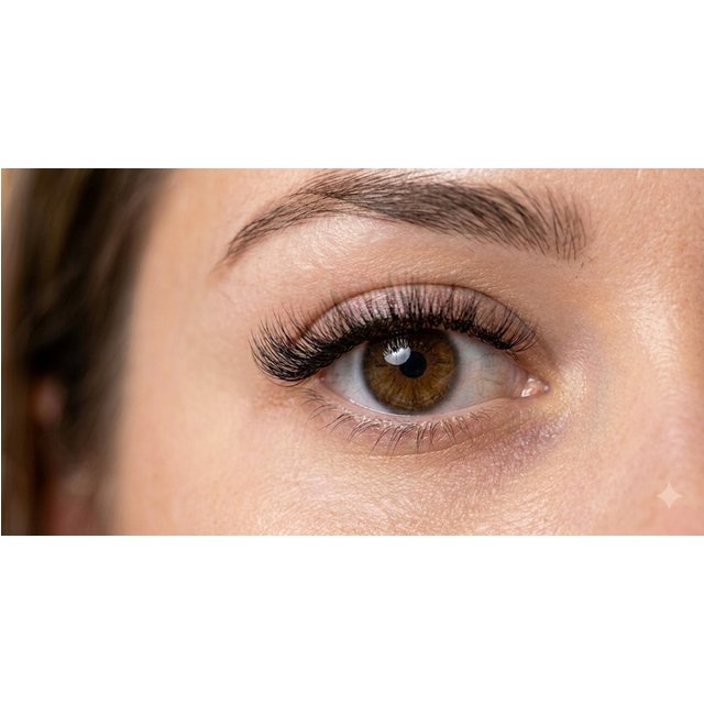 Custom-mapped eyelash…