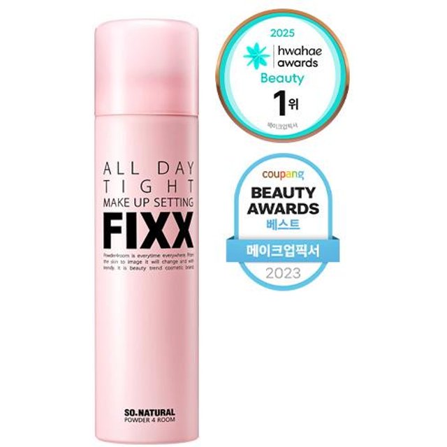 SO NATÜRLICH Ganztägiges Straffendes Make-up Setting Fixx Langanhaltender Make-up Halt 35ml / 75ml / 100ml / 120ml 100ml (No-gas Type) 1EA