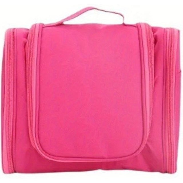 Multifunktions-Kosmetiktasche für Damen und Herren, Reise-Make-up-Tasche, Kosmetiktasche, wasserdicht, große Kapazität, Aufbewahrungstasche für Kosmetikerinnen rosa