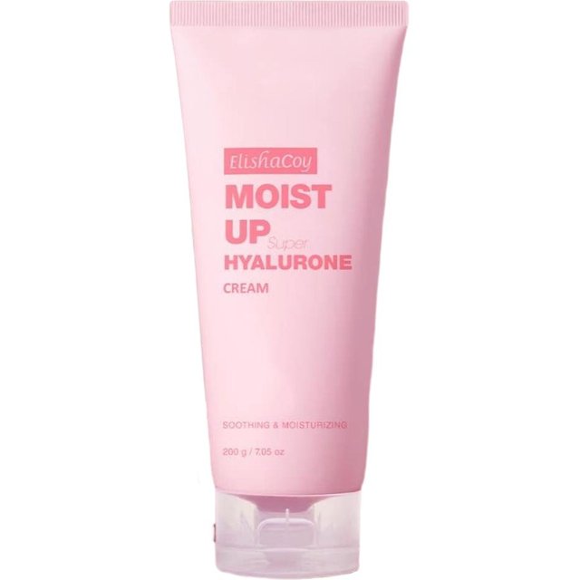 ELISHACOY Crème Hydratante Super Hyalurone Jumbo Hydratation Intense Éclat d'Humidité 200g Crème Visage K-Beauty