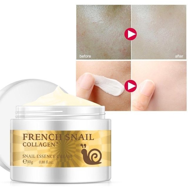 Anti-Falten-Anti-Aging-Schneckenfeuchte, nährende Gesichtscreme, Hautpflegecreme 25g gray