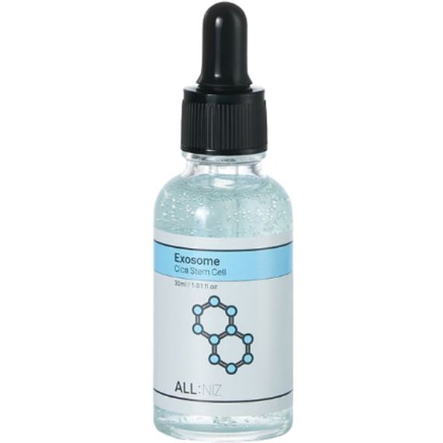 ALL NIZ Cica Stammzellen Exosomen Ampulle 30ml Beruhigendes Feuchtigkeitsspendendes Hautbarriere Gesichtsserum 2ea white