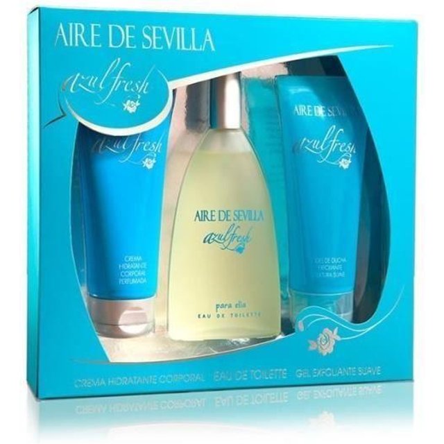 Eau de toilette - Aire De Sevilla Azul Fresh - 150ml - Mixte - Set de 3 pièces
