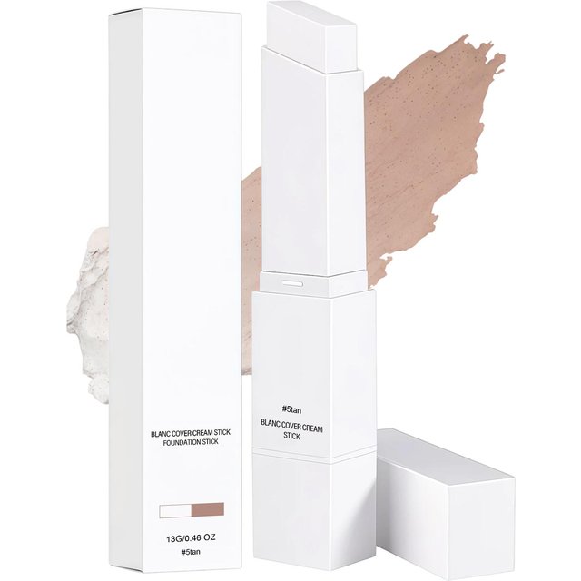 Farbwechselnder Foundation-Stift Passt sich dem Hautton an Deckt dunkle Flecken Unreinheiten Ab Wasserdichter Concealer-Serie Matt Natürliches Basis-Make-up