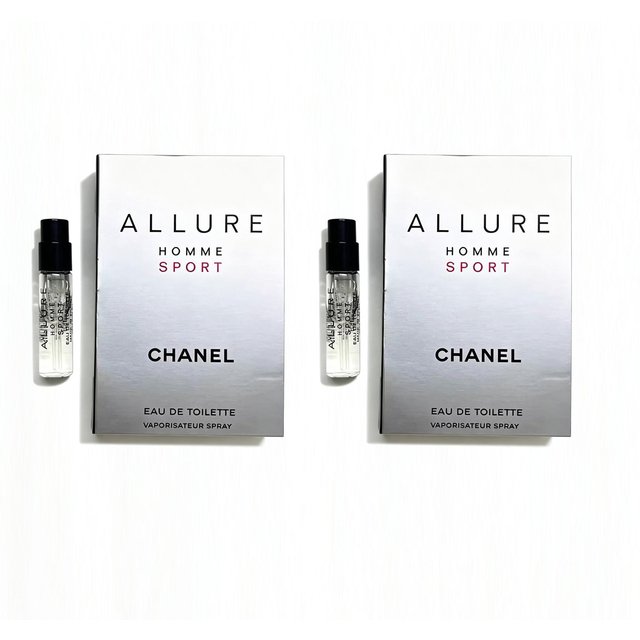 Chanel Allure Homme Sport Eau de toilette Probenzerstäuber 1,5ml Für Männer two pcs