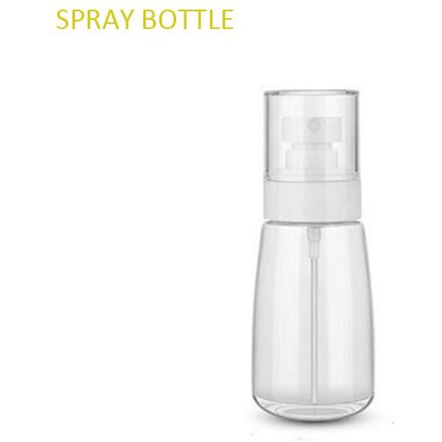 30/60/80/100ML Reisespenderflasche Feiner Nebel Tonerlotion Hautpflege Tragbare transparente Probensprühflasche 30ml white