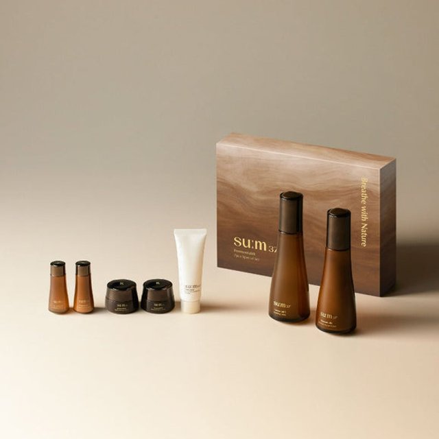 su:m37 Fermentalift Basis-Hautpflege-Spezialset + ZUFÄLLIGES GESCHENK brown