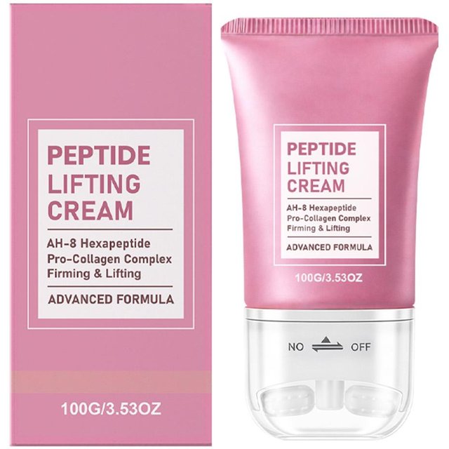 AH-8 Straffende Lifting Halsroller Creme Glättet Fältchen Reduziert Doppelkinn Spendet Feuchtigkeit Aufhellt Strafft Hals Hautpflegeprodukte