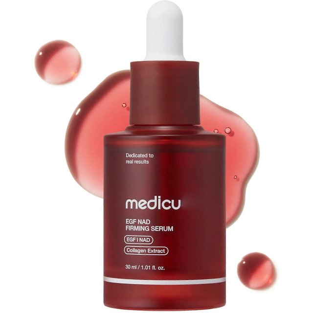Medicu NAD+EGF Straffendes Serum Kollagenextrakt Anti-Aging Hautpflege-Sets 30 ml - Rot