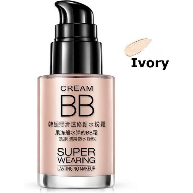 Natürlicher glatter Concealer, feuchtigkeitsspendendes Make-up, flüssige Grundierung, Farbtöne, BB Magic Cream Ivory