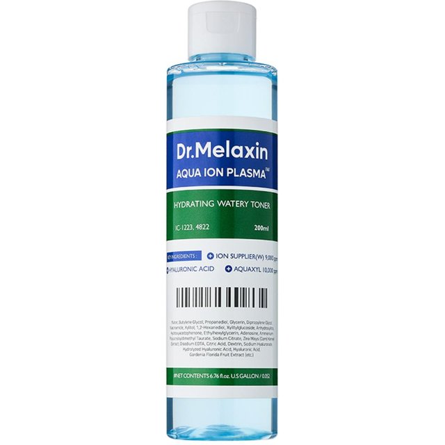 Dr.Melaxin Aqua Ion Plasma Feuchtigkeits-Toner Hydrierend Erfrischend 200ml Koreanische Hautpflege Tägliches Gesichtswasser