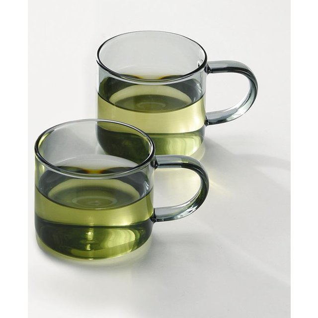 Tasses à thé en verre transparent épais pour la maison, résistantes à la chaleur, aux hautes températures, antidéflagrantes, pour le thé, le café et le thé parfumés 100ml gray