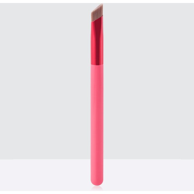 LOYBJ Wilder Augenbrauenpinsel, multifunktional, simuliertes Augenbrauenhaar, Make-up-Pinsel, Kontur, Lidschatten, Concealer, quadratische Make-up-Pinsel XYZ small brush braun