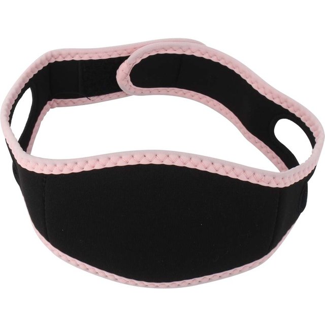 Anti Ronflement Arrêter Ronflement Apnée du Sommeil Sangle Ceinture Soutien de la Mâchoire Sangle Ceinture Lifting Facial gray