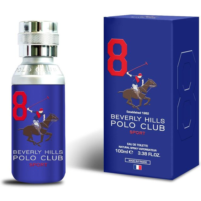 BEVERLY HILLS Polo Club 8 Eau de toilette pour Homme 100