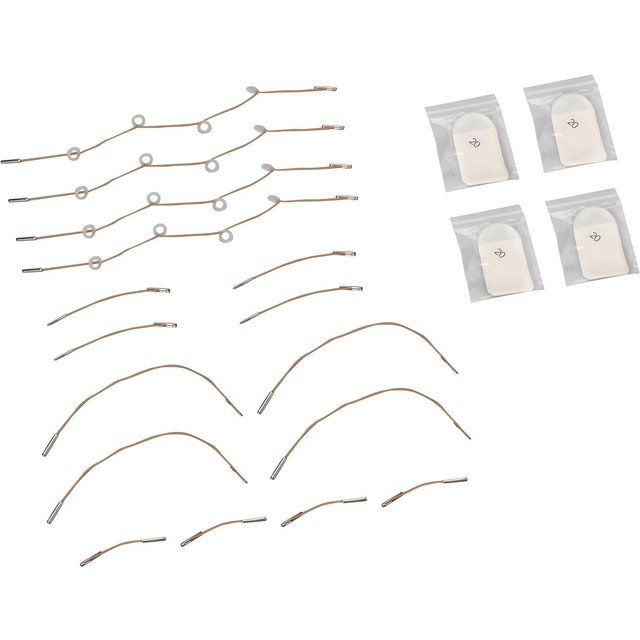 80 stücke Face Lift Tape mit 16 Lifting Seile Face Lifter Tape für Make-Up Gesichts Falten Frauen Gesicht white