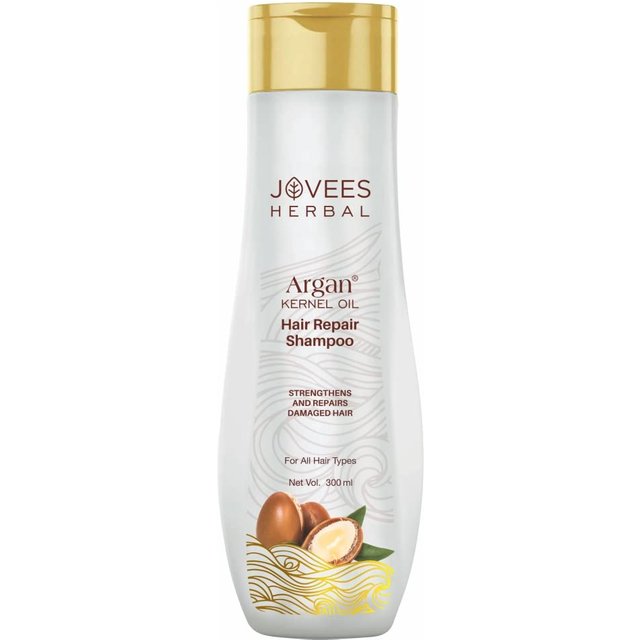Jovees Kräuter Arganöl Kernöl Shampoo 300ml Für Haarreparatur Stärke & Frizz-Frei Alle Haartypen white