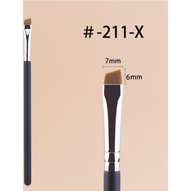 Augenbrauen-Concealer-Pinsel Flacher Augenbrauenpinsel Schräger Ultra-dünner Augenlid-Concealer Make-up-Pinsel Präziser Make-up-Concealer-Pinsel