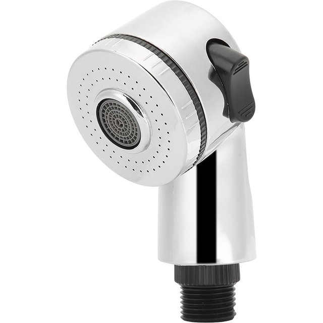 Shampoo Bett Stuhl Duschkopf Friseursalon Shampoo Adapter Duschkopf Zubehör (Seitenschalter-Typ) white