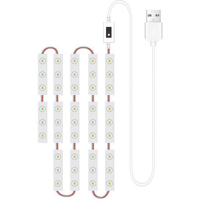 14PCS LED Make-up Spiegel Lichter Smart Sensor Control Eitelkeit Spiegel Lichter Badezimmer Spiegel Licht mit 14PCS