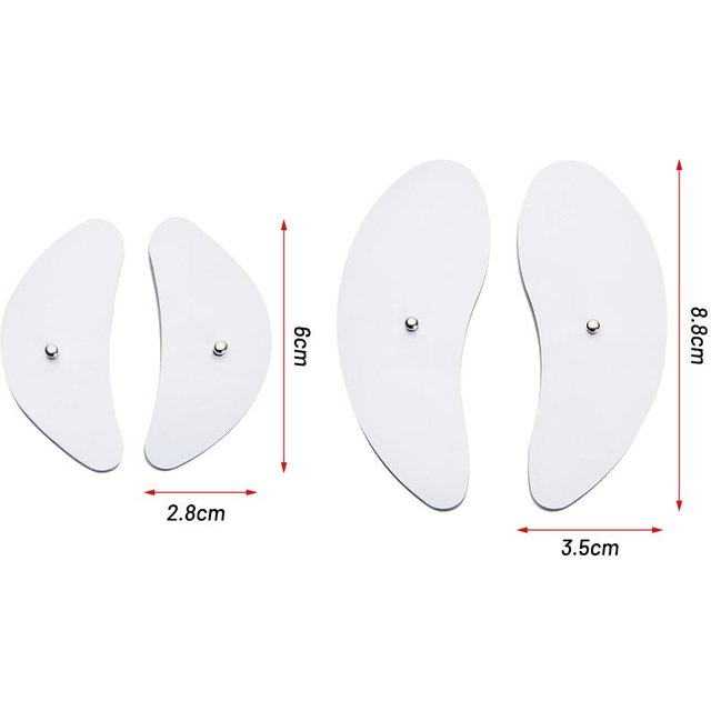 EMS Facial Eye Massager Gesichtslifting Gerät Strom Muskelstimulator Gesicht Schönheit Nacken Hautstraffung Anti-Falten Gesichtshautpflege Dunkle Ringe white
