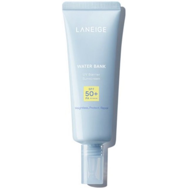LANEIGE Water Bank UV Barrier Sonnencreme LSF50+ PA++++ 50ml Feuchtigkeitsspendende Tägliche Sonnencreme 1 Stück white