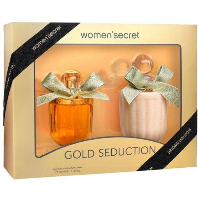 Set di Profumo da Donna - Women'Secret - Gold Seduction - EDP 100 ml - Lozione per il Corpo 200 ml - 2 pz