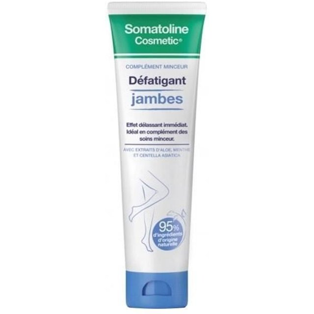 Gel Défatigant Jambes - SOMATOLINE COSMETIC - 100ml - Aloe - Menthe - Centella asiatica