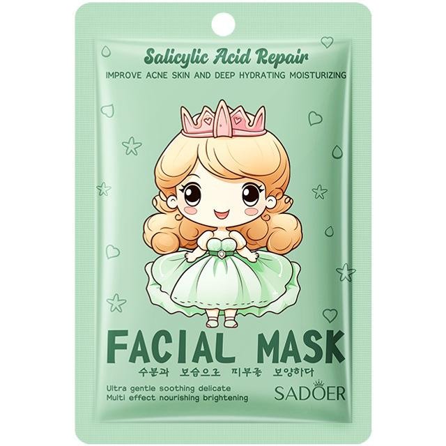 10 Stück SADOER Hyaluronsäure Kollagen Gesichtsmaske Gesichtspflege Feuchtigkeitsspendend Hydrierend Gesichtsmasken Koreanische Hautpflege Kosmetik