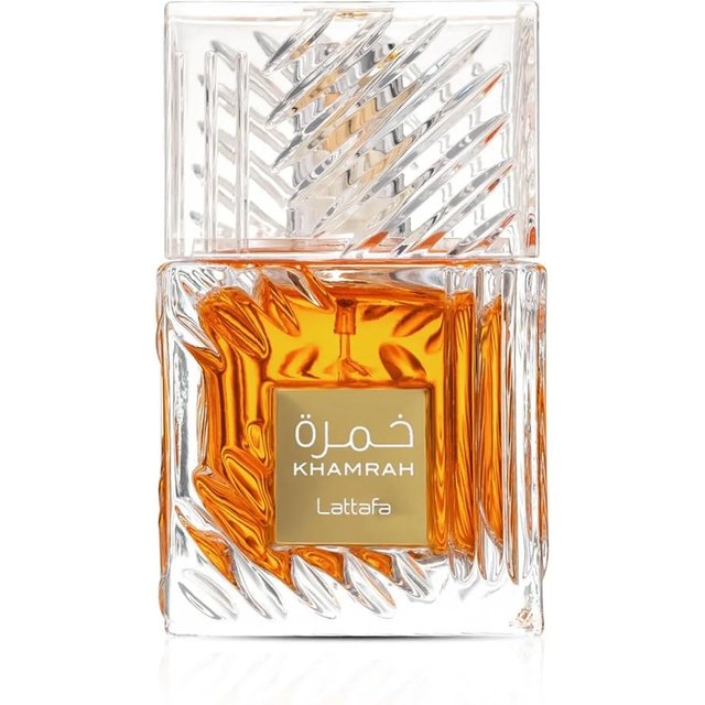 Lattafa Khamrah - Vanille, Warm Würzig, Amber, Zimt - Eau de parfum Langanhaltender Duft für Unisex, 3,40 Unzen / 100 ml