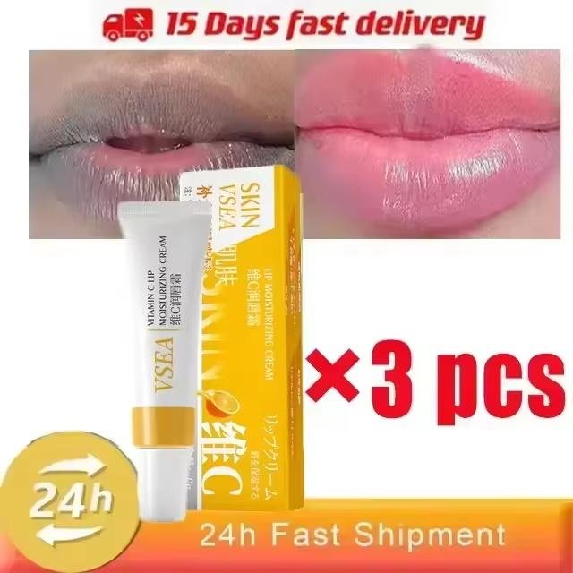 Schnelles aufhellendes rosa Mundlippen-Serum Bleichen Permanent Entfernt Dunkle Rauchlippen Lippenbalsam Befeuchten Glanz Lippenstift Lippen-Serum
