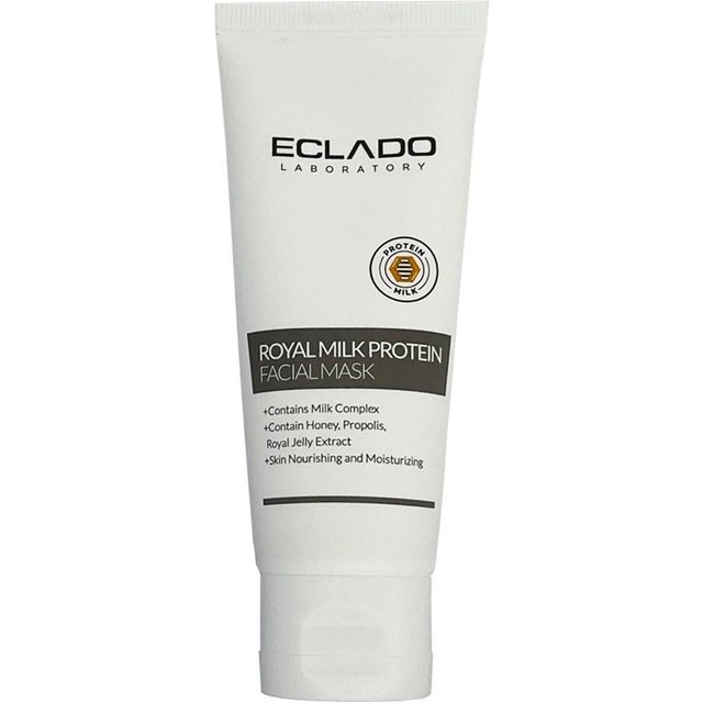 Masque facial aux protéines de lait royal Eclado 70 g (Pack Peel-Off Protéiné), 1 paquet black