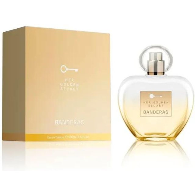 Puig Antonio Banderas Her Golden Secret Edt 80ml Spray beige