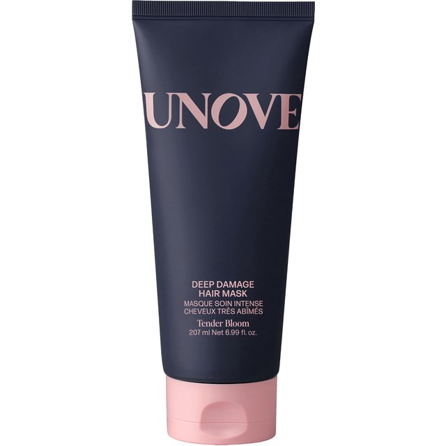 UNOVE Soin Profond pour Cheveux Endommagés EX Masque Capillaire 207ml - Soin Capillaire Intensif à Rincer pour Réparation & Hydratation, Parfum Tendre Bloom