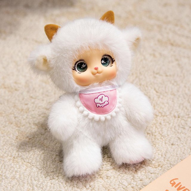 Jouets Animaux Doux Parfumés Kawaii Visage Vinyle Jouets Peluches Pendentif Lapin Ours Panda Géant Cadeau Pour Amoureux des Animaux Enfant Accrocher Sac 18cm