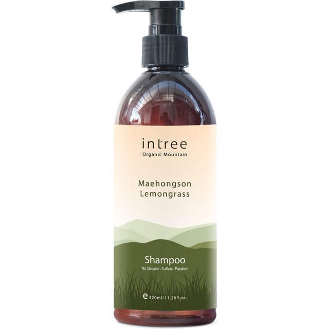 Phutawan Intree Shampoo Bio Montagne Maehongson Citronnelle 320 ml. 320 ml. white