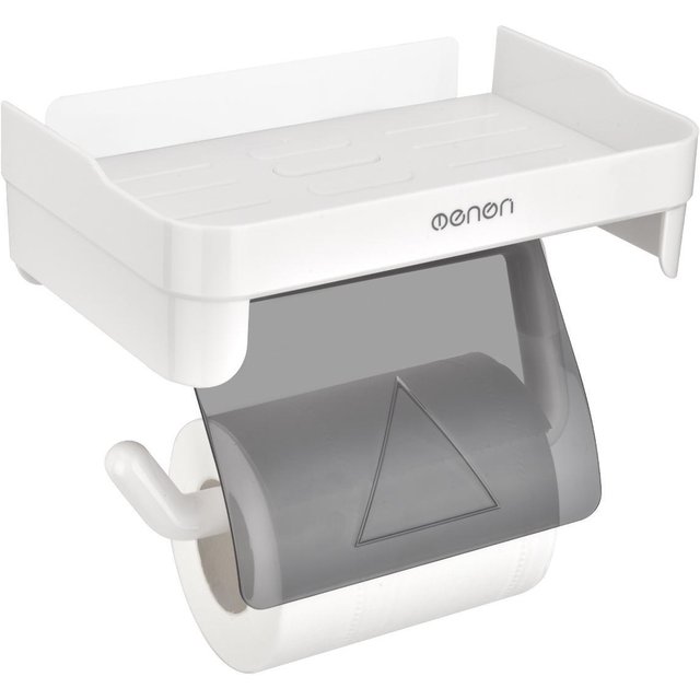 Papier toilette rouleau de papier toilette, support de papier, support de rouleau de papier, distributeur de mouchoirs adhésifs, étagère murale pour roulEau de toilette blanc