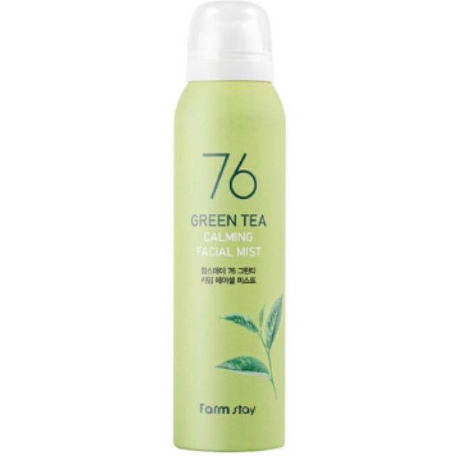 Farmstay 76 Green Tea Calming Facial Mist 120ml beige