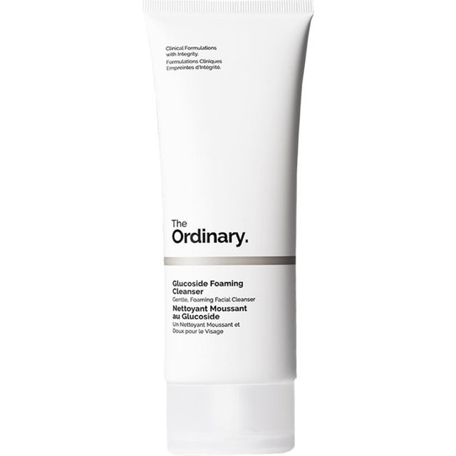 The Ordinary Glucoside Foaming Cleanser - 150ml Sanfter Gel-zu-Schaum-Reiniger für alle Hauttypen & empfindliche Haut white
