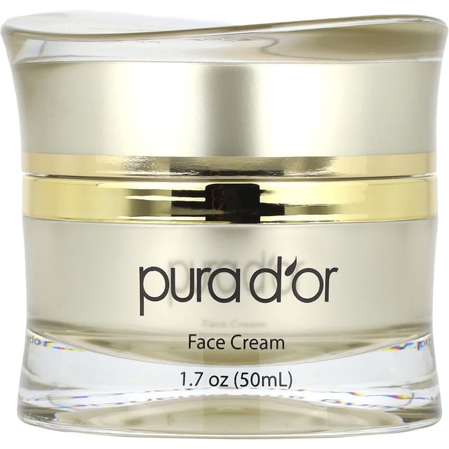 Pura D'or, Golden Glow Gesichtscreme PM, 50ml (1,7 Unzen) white