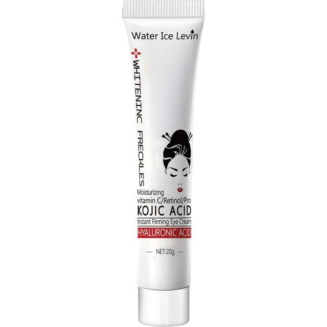 Kojisäure Augencreme Hautpflege Gegen Dunkle Augenringe Tränensäcke Straffend Feuchtigkeitsspendend Hautpflege Augencreme Augen Schönheitspflege A bottle white