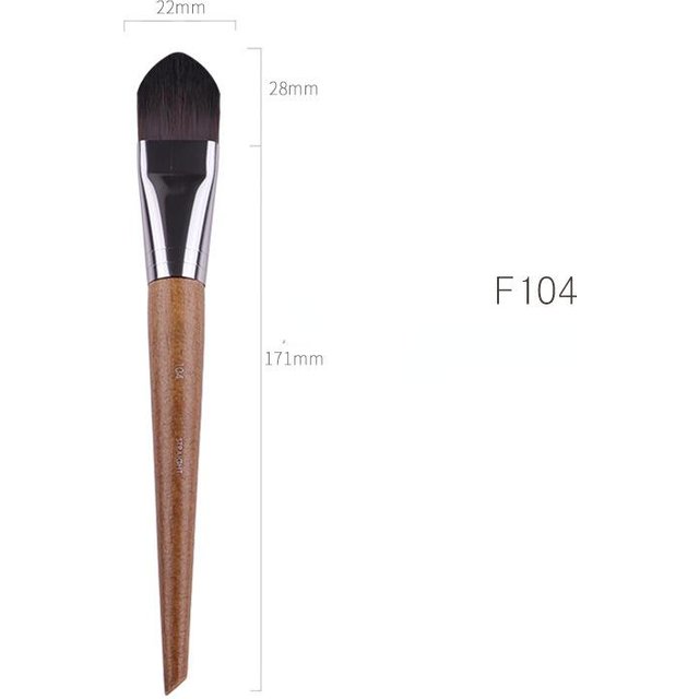 Puder Make-up Pinsel Detail Lidschatten Lipliner Natürlich Präzision Verwischen Concealer Make-up Pinsel Lidfalte Kosmetikwerkzeuge black