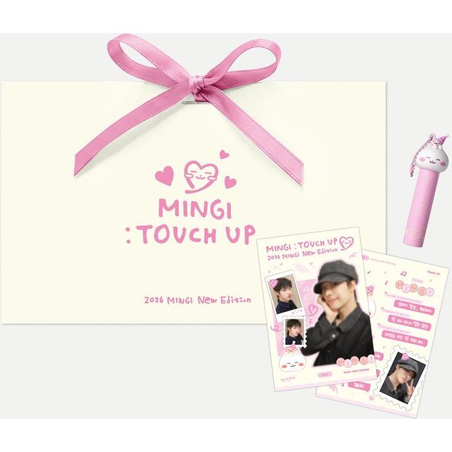 MINGI (ATEEZ) : AUFFRISCHUNG - Lippenbalsam 2026 HAPPY BIRTHDAY MD (7. Nov. 2026) MINGI : TOUCH UP - Lip Balm pink